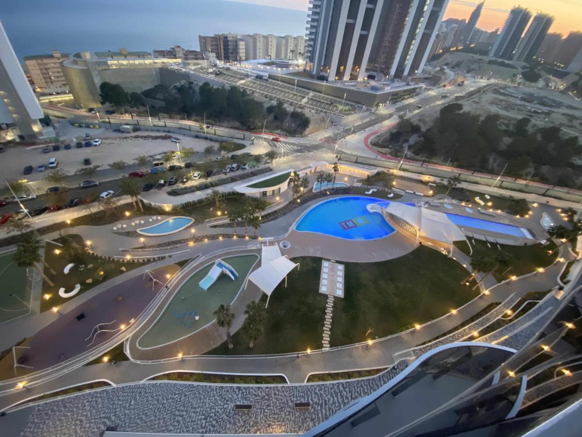 Lujoso Apartament Con Impresionantes Vistas Al Mar Benidorm Exterior foto