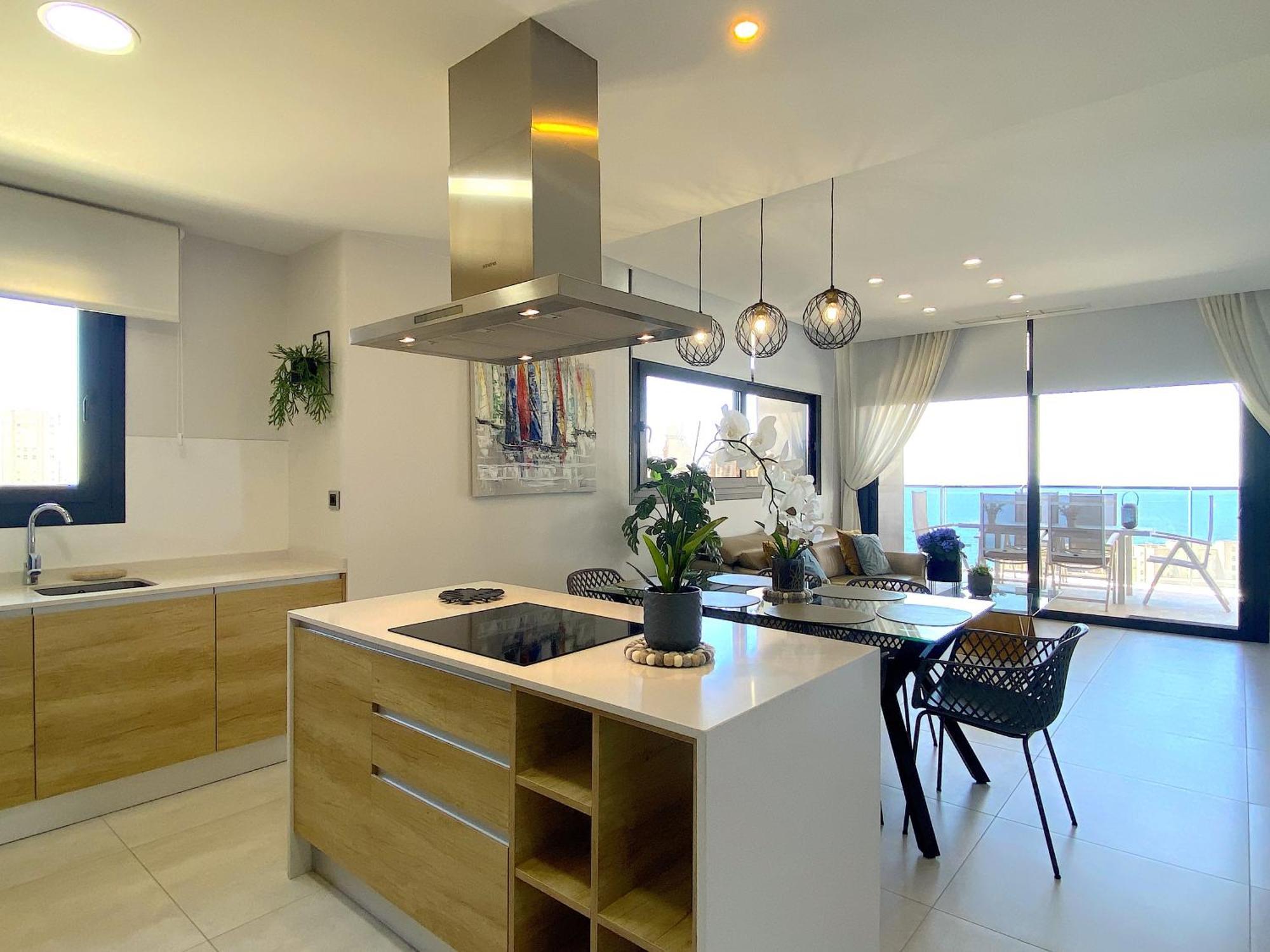 Lujoso Apartament Con Impresionantes Vistas Al Mar Benidorm Exterior foto