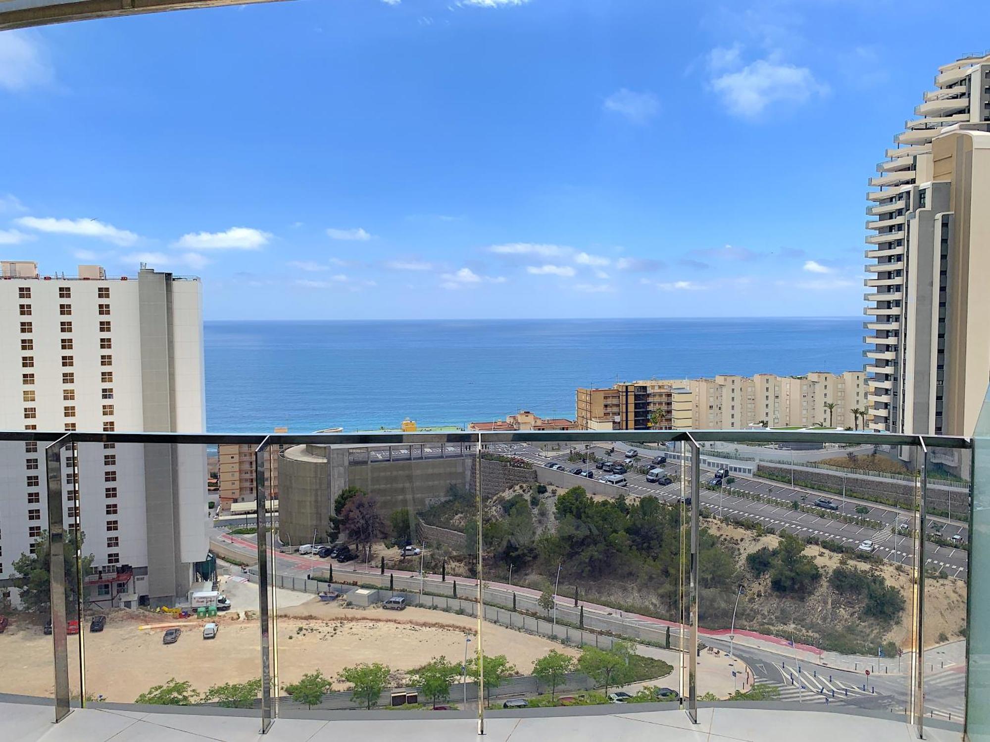Lujoso Apartament Con Impresionantes Vistas Al Mar Benidorm Exterior foto