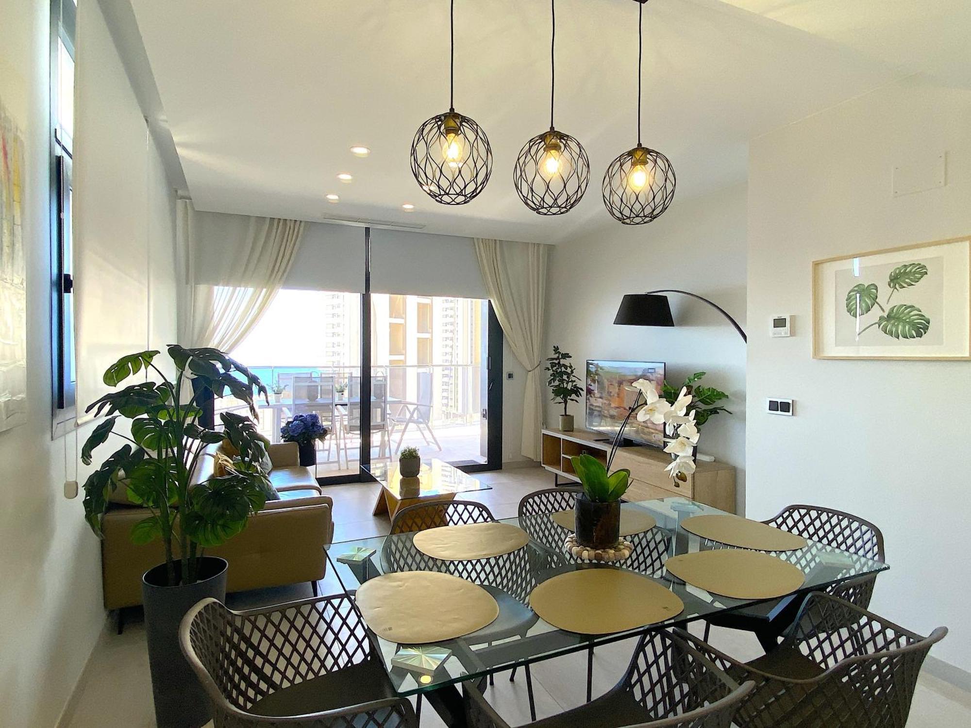 Lujoso Apartament Con Impresionantes Vistas Al Mar Benidorm Exterior foto